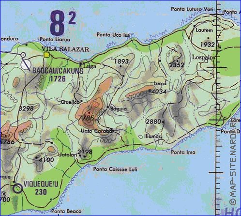 carte de Timor