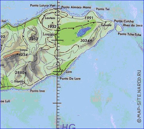 carte de Timor