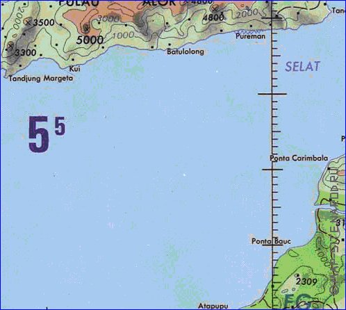 carte de Timor