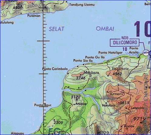 carte de Timor