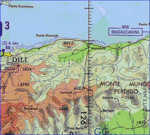 carte de Timor