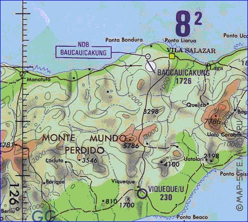 carte de Timor