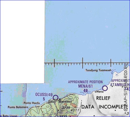 carte de Timor