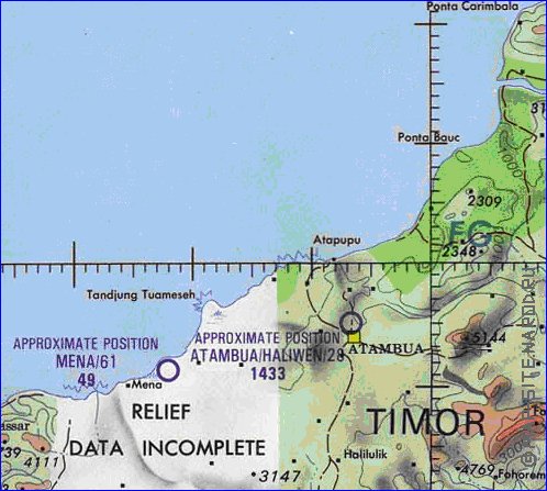 carte de Timor