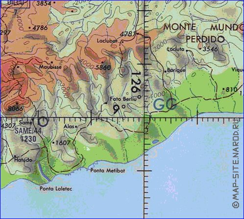 carte de Timor