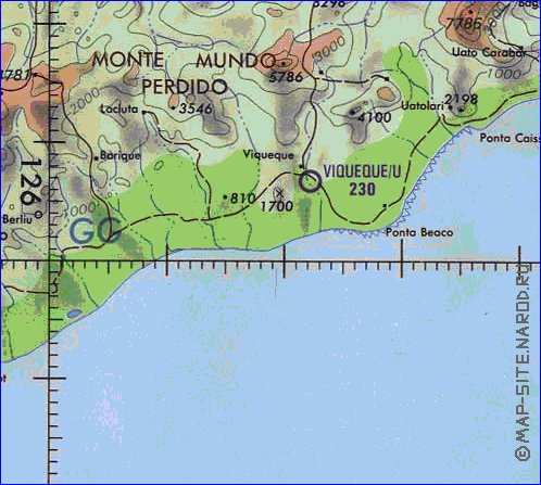 carte de Timor