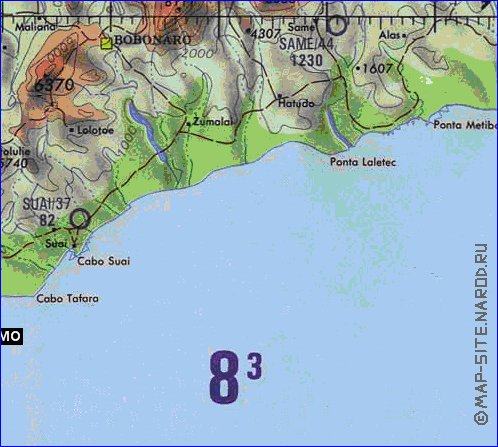 carte de Timor