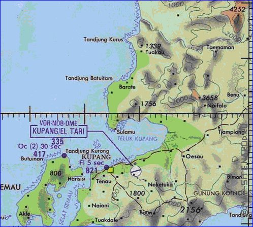 carte de Timor
