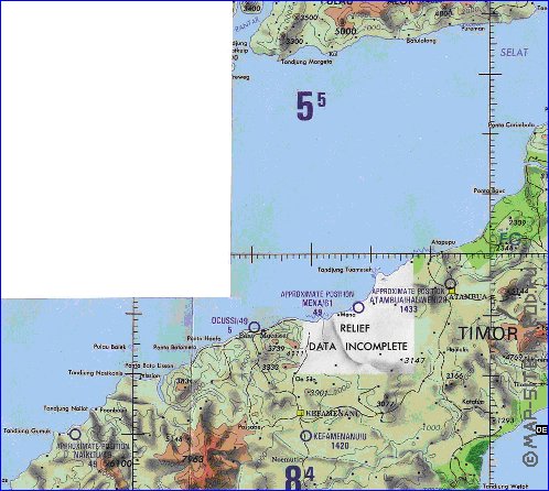 carte de Timor