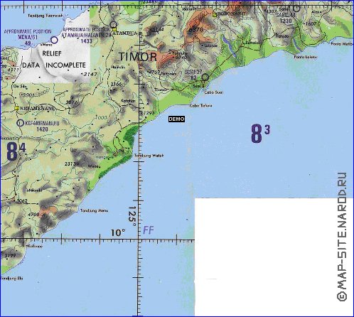 carte de Timor