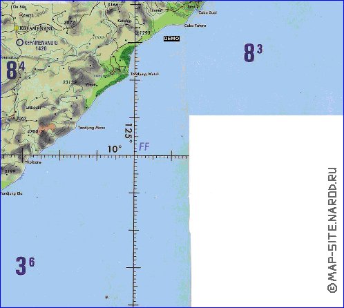 carte de Timor