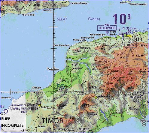 carte de Timor