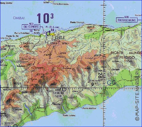 carte de Timor