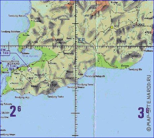 carte de Timor