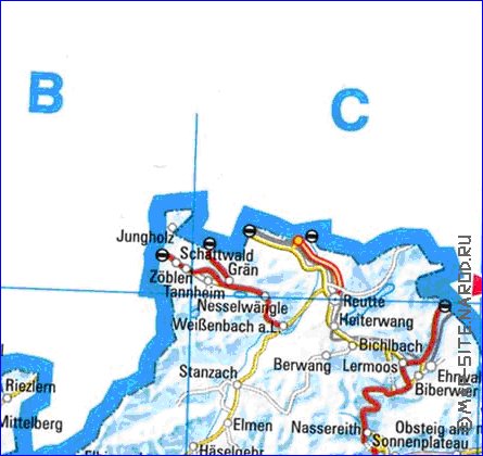 carte de Tyrol