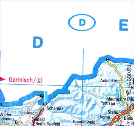 carte de Tyrol