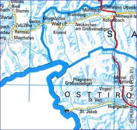 carte de Tyrol