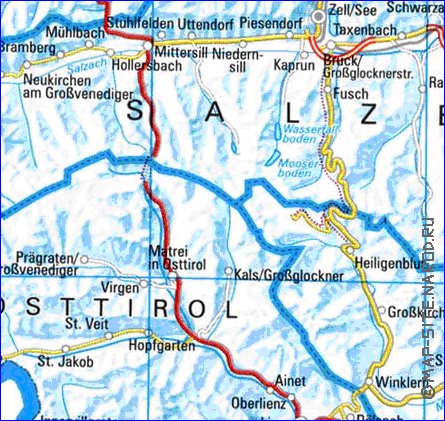 carte de Tyrol