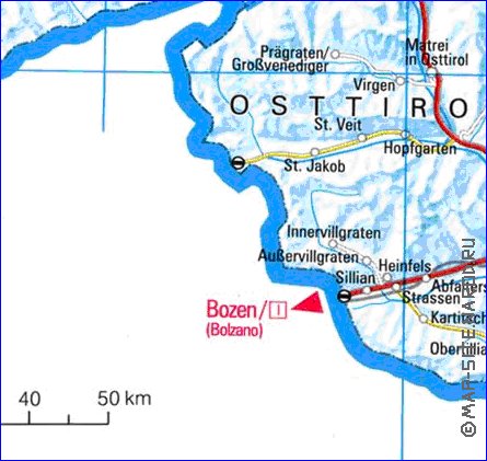 carte de Tyrol