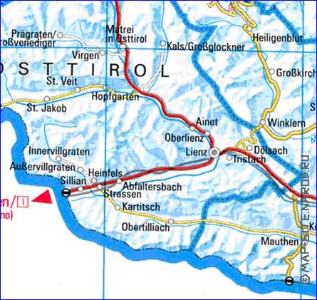 carte de Tyrol