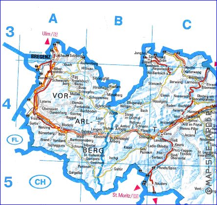 carte de Tyrol