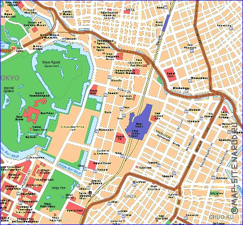 carte de Tokyo