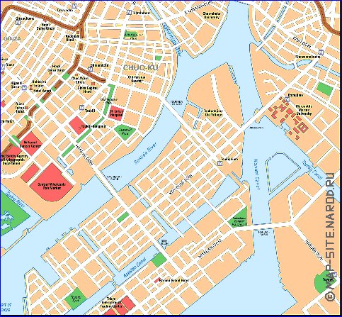 carte de Tokyo