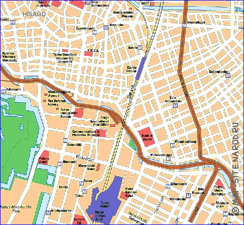 carte de Tokyo