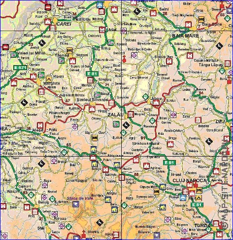 carte de Transylvanie