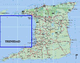 mapa de Trinidad