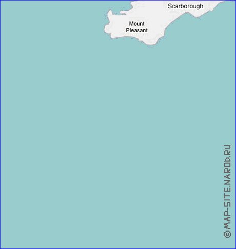 carte de Trinite-et-Tobago