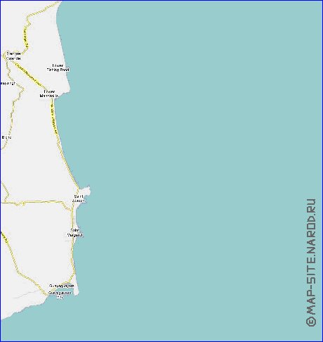 carte de Trinite-et-Tobago