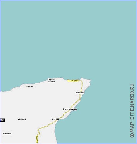 carte de Trinite-et-Tobago