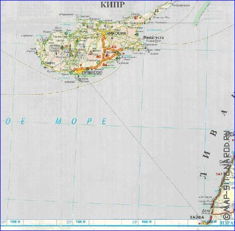 mapa de de estradas Turquia