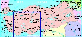 carte de Turquie