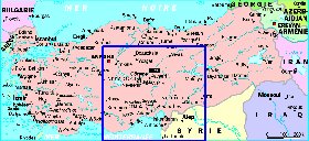 carte de Turquie