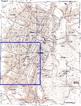 carte de Turin en italien