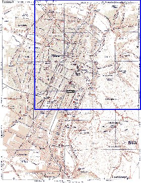 carte de Turin en italien